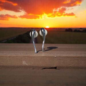 BRINCO GOTA FINA PRATEADO