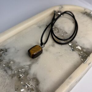 Colar com Pedra Olho de Tigre