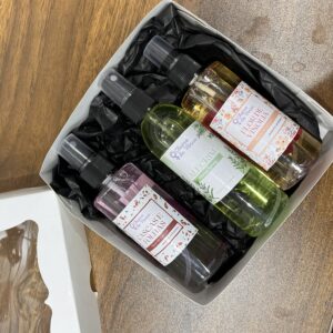 Kit agua de lençol 3 fragâncias