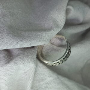 Anel Masculino Folinhas de Aplique Tam 21