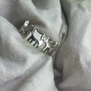 Anel Gatos em Sequência Tam 19